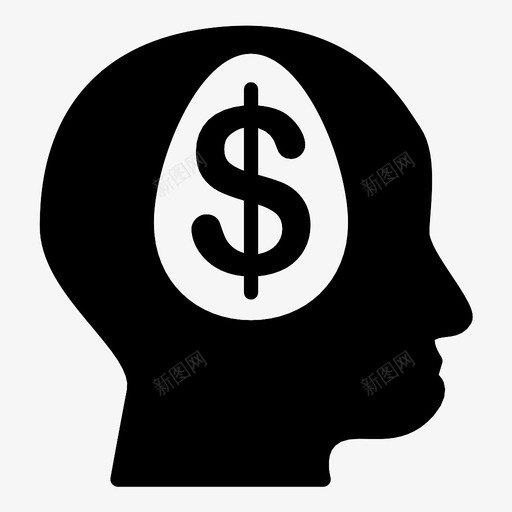 商业理念财务主管图标svg_新图网 https://ixintu.com 个人 主管 人力 商业理念 头脑 富人 思考 简介 经理 财务