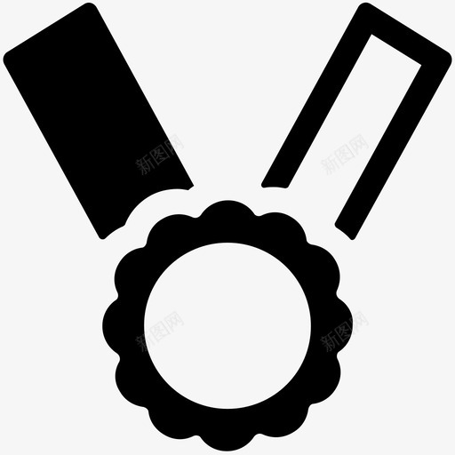 奖牌优胜者胜利者图标svg_新图网 https://ixintu.com eps 优胜者 冠军 奖杯 奖牌 奖章 胜利者 认可 金牌