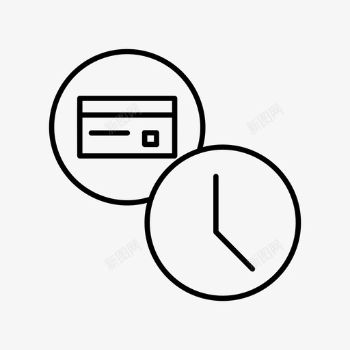卡发薪日月帐单借记卡图标svg_新图网 https://ixintu.com 信用卡 信用卡活动 借记卡 卡发薪日 时间表 月帐单 银行