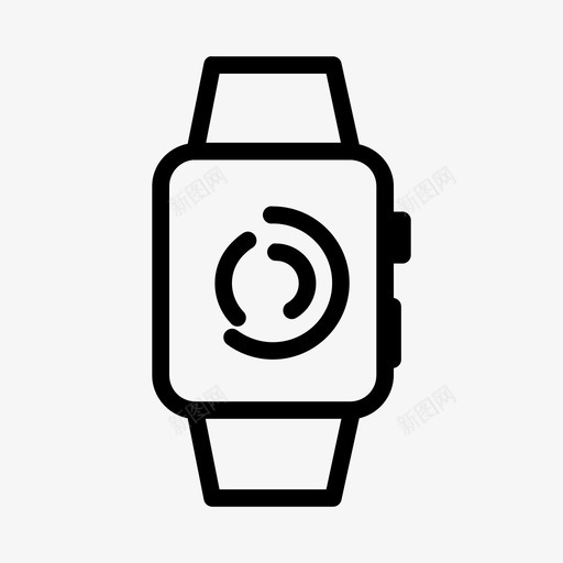 ios手表苹果手表第二卷图标svg_新图网 https://ixintu.com ios手表 苹果手表第二卷