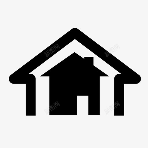 家用绝缘图标svg_新图网 https://ixintu.com 家用绝缘