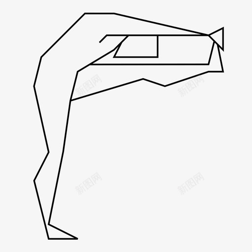 瑜伽人体膝盖图标svg_新图网 https://ixintu.com ashtanga初级系列 人体 伸展 初级 头部 姿势 瑜伽 站立 系列 膝盖