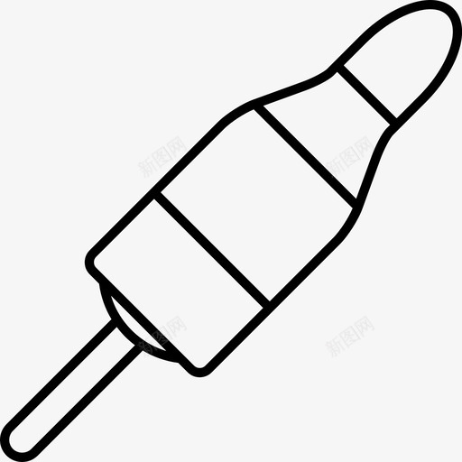 火箭冰淇淋夏天孩子图标svg_新图网 https://ixintu.com 冰淇淋 冰淇淋卡车 夏天 孩子 寒冷 欢乐 海滩 火箭冰淇淋 甜点 风味 食物