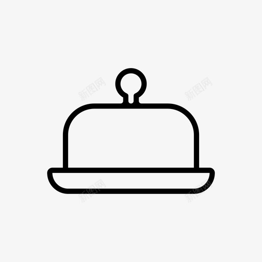 黄油盒搅拌机肉类图标svg_新图网 https://ixintu.com 刀 制作食品 厨房用具 厨房配件 意大利面 搅拌机 测量 玻璃器皿 肉类 超级厨房 黄油盒