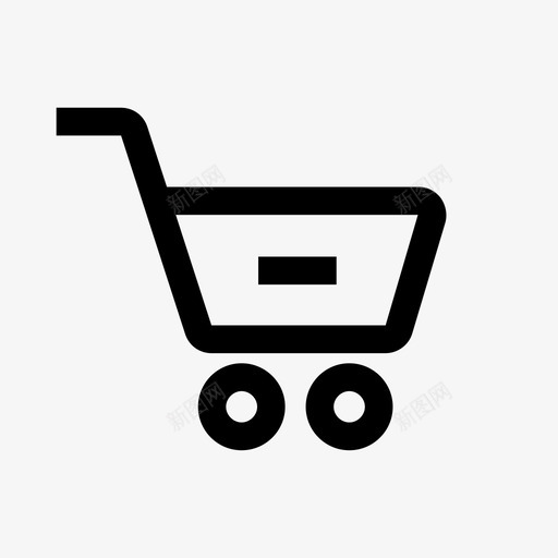 购物车阿里巴巴亚马逊图标svg_新图网 https://ixintu.com flipkart 亚马逊 减号 在线市场 市场 电子商务 购物车 阿里巴巴