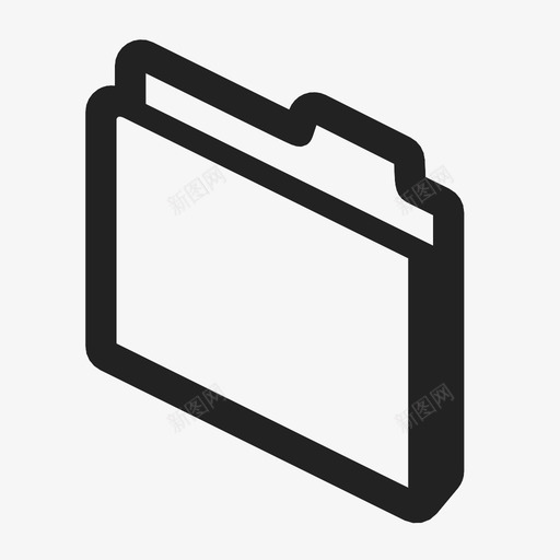 文件夹归档组织图标svg_新图网 https://ixintu.com 保存 储存 归档 文件夹 组织