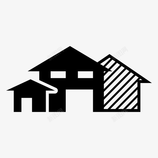 新房间我来修图标svg_新图网 https://ixintu.com 我来修 新房间