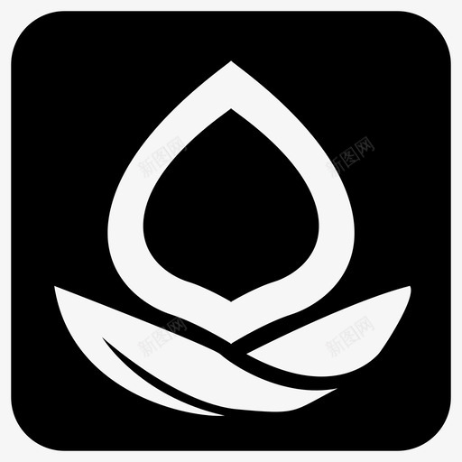 生物降解环保电力图标svg_新图网 https://ixintu.com 可再生能源 可持续能源 环保 生物降解 电力