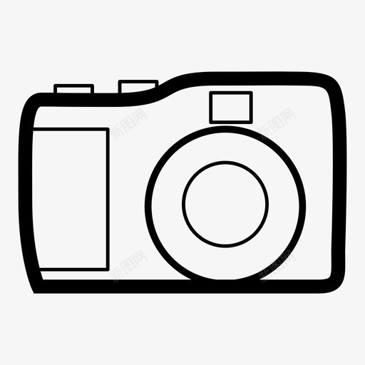 尼康相机摄影p7000图标svg_新图网 https://ixintu.com p7000 p7100 尼康相机 摄影 相机