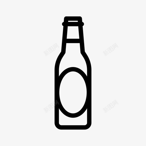酒瓶醉酒酗酒图标svg_新图网 https://ixintu.com 啤酒瓶 容器 玻璃瓶 酒瓶 酒精饮料 酗酒 醉酒 饮料