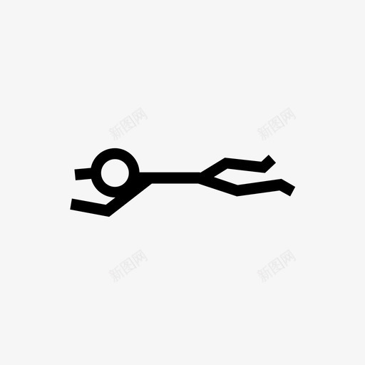 死人滑稽的人类姿势图标svg_新图网 https://ixintu.com 死人 滑稽的人类姿势