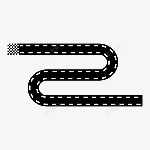 赛道终点线一级方程式图标svg_新图网 https://ixintu.com 一级方程式 公路 比赛专用 终点线 街道 让我们一起玩 赛车 赛道