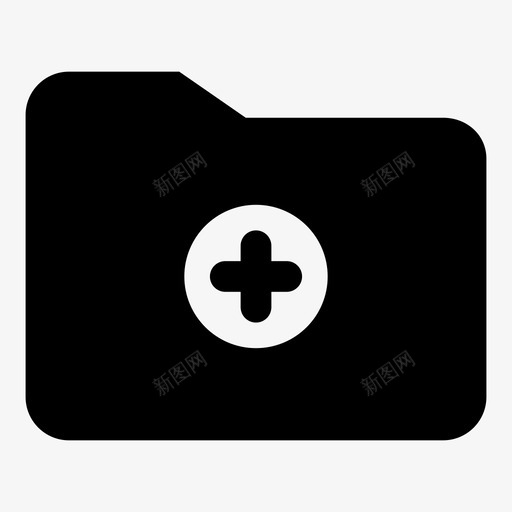 文件夹加组织办公室图标svg_新图网 https://ixintu.com 办公室 存储 文件夹 文件夹加 文档 添加 组织