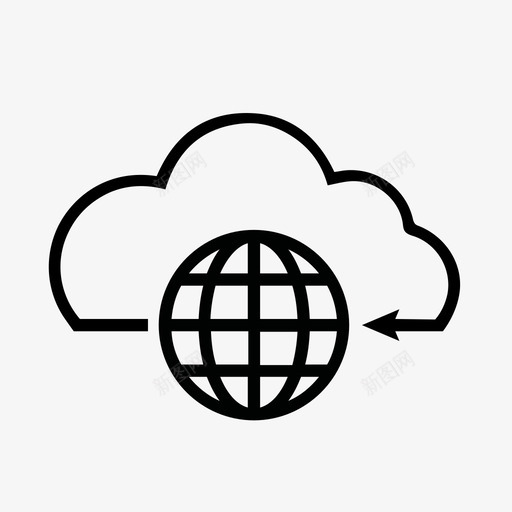 互联网世界网络图标svg_新图网 https://ixintu.com www 世界 云 互联网 交换 人 全球 共享 技能 网络 网络空间