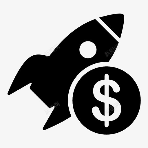 火箭科幻科学图标svg_新图网 https://ixintu.com 太空 太空人 太空旅行 宇宙飞船 星际飞船 火箭 科学 科幻 航天飞机