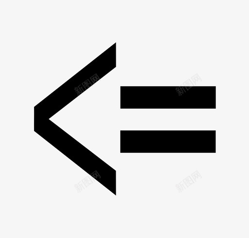 小于或等于数学数字图标svg_新图网 https://ixintu.com 公式 减法 小于或等于 括号 数字 数学 数学运算摘要 求和 科学 运算