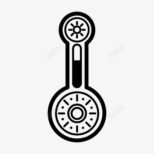 气压表图表压力图标svg_新图网 https://ixintu.com 低 压力 图表 方向 条形图 气压表 气象图标 流体 罗盘 高