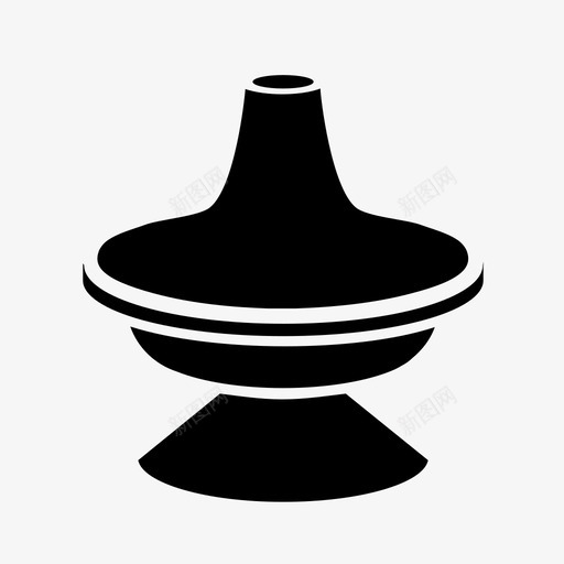 火锅蒸锅锅图标svg_新图网 https://ixintu.com 中餐 火锅 炊具 炒锅 电烤箱 蒸锅 锅 食物