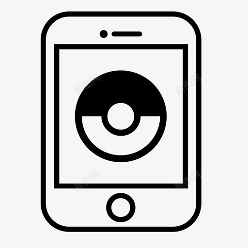 Pockballmobilepokeballmobile平板电脑图标svg_新图网 https://ixintu.com Pockballmobile ipad pokeballmobile pokemongo pokmongo 平板电脑 手机 电脑 视频游戏