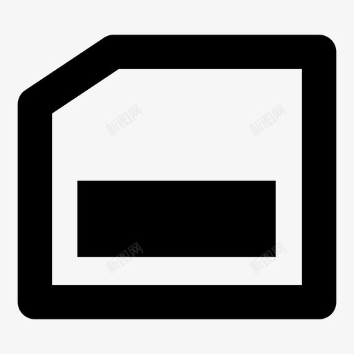 闪存卡计算机内存存储卡图标svg_新图网 https://ixintu.com usb卡 存储卡 微型目录图标 计算机内存 闪存卡