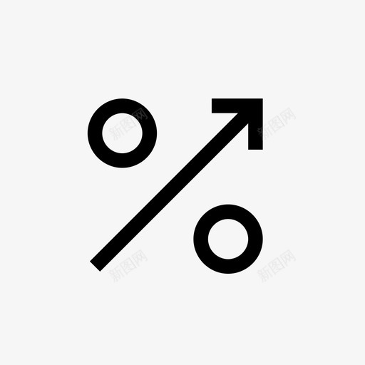 百分比分数价格图标svg_新图网 https://ixintu.com 下 价格 分数 升序 对角线 性能 百分比 箭头 财务 面额