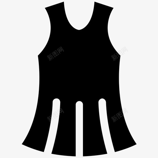 连衣裙褶皱连衣裙褶皱图标svg_新图网 https://ixintu.com 女孩 带褶连衣裙 服装 派对 衣服 褶皱 褶皱连衣裙 连衣裙