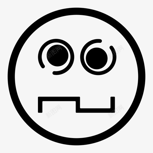 换位面部表情情绪图标svg_新图网 https://ixintu.com 情绪 换位 文本编辑 文本表情 校对 段落表情 编辑和校对表情 面部表情