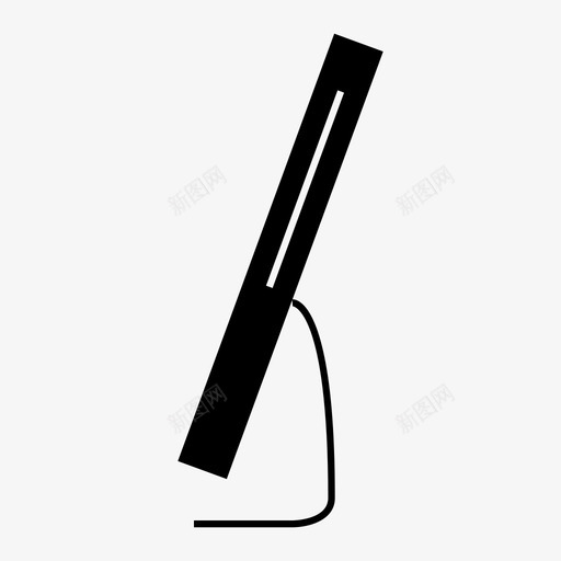 显示器电视支架图标svg_新图网 https://ixintu.com 屏幕 平板 支架 显示器 桌面显示器 电脑屏幕 电脑显示器 电视
