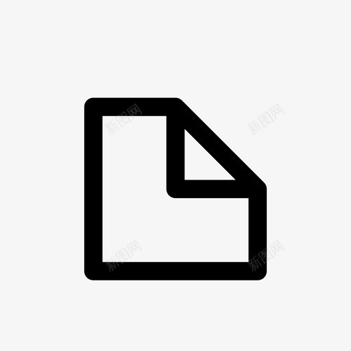 文档纸张导航图标svg_新图网 https://ixintu.com 导航 文档 用户界面 硬拷贝 空白 纸张 表单 证书 页