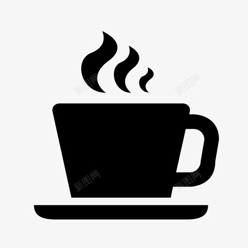 咖啡杯茶杯马克杯图标svg_新图网 https://ixintu.com 咖啡因 咖啡杯 晨乔 茶杯 饮料 马克杯