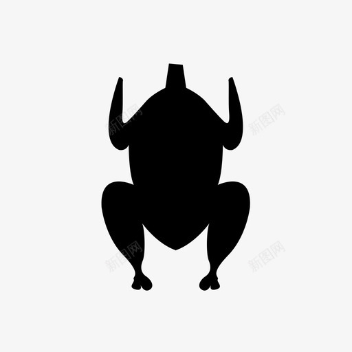 烤鸡烤火鸡烤肉图标svg_新图网 https://ixintu.com 烤火鸡 烤肉 烤鸡
