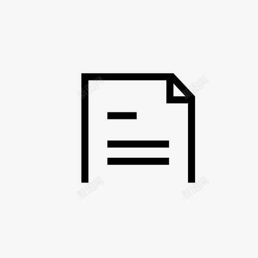 合同条款纸张图标svg_新图网 https://ixintu.com 信函 公文 写作 合同 商务 文件 条款 法律 纸张 表格 购物收藏 页面