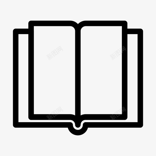 书籍阅读出版图标svg_新图网 https://ixintu.com 书籍 作者 出版 学校 开卷 教科书 教育 论文 阅读