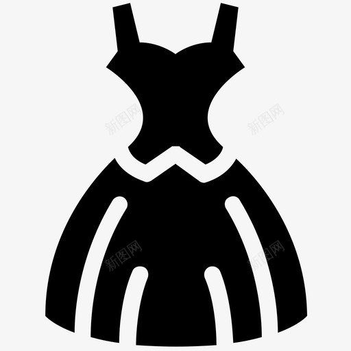 连衣裙水疗烟熏图标svg_新图网 https://ixintu.com 丝绸 女士 女孩 水疗 派对 烟熏 穆斯林 连衣裙 长袍