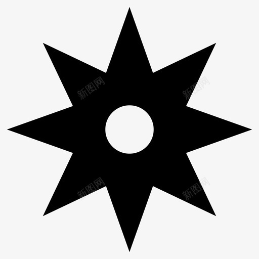 修利肯投掷武器投掷星图标svg_新图网 https://ixintu.com 修利肯 偷袭 刺客 忍者星 投掷星 投掷武器 间谍
