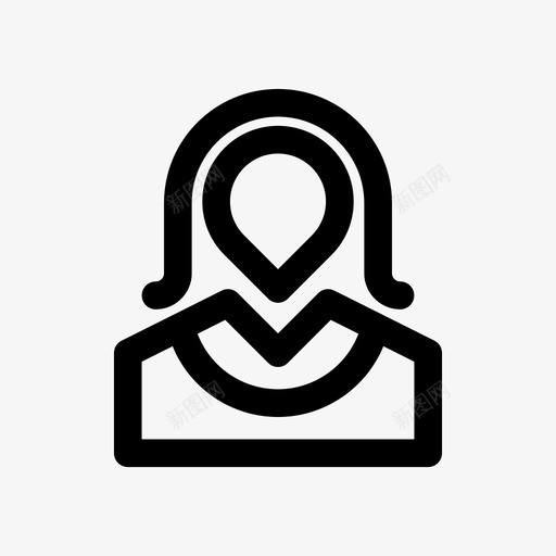 衬衫用户花费图标svg_新图网 https://ixintu.com 个人资料 头像 女士 性别中立 性别中立用户 用户 穿着 花费 衣服 衬衫