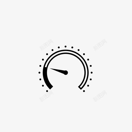 速度表汽车自动化图标svg_新图网 https://ixintu.com 汽车自动化图标 速度表