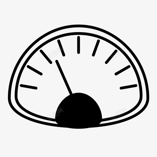 速度表里程表测量图标svg_新图网 https://ixintu.com 仪表板 汽车仪表板 测量 煤气表 燃油表 转速表 速度表 里程表