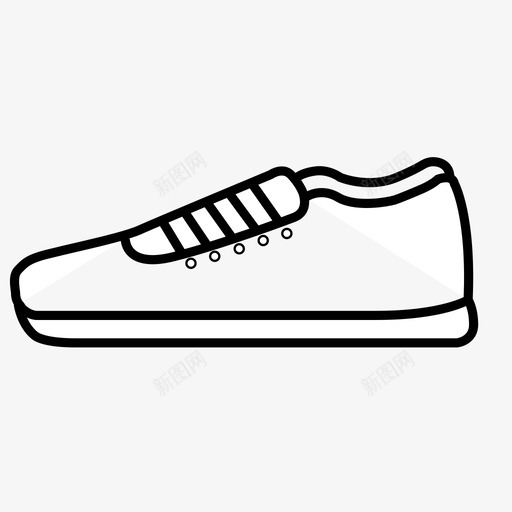 运动鞋铁人三项经典套装图标svg_新图网 https://ixintu.com 运动鞋 铁人三项经典套装
