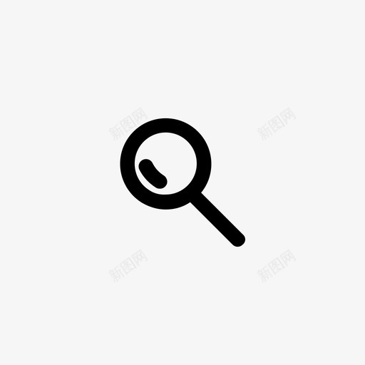 放大镜乐趣搜索图标svg_新图网 https://ixintu.com 乐趣 搜索 放大镜 杂项 查看 纸张 缩放
