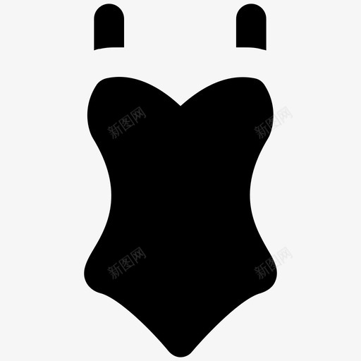 女士上衣衣服大胆的固体图标svg_新图网 https://ixintu.com 女士上衣 衣服大胆的固体图标