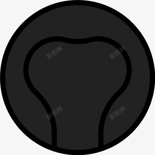 海绵状骨图标svg_新图网 https://ixintu.com 海绵状骨