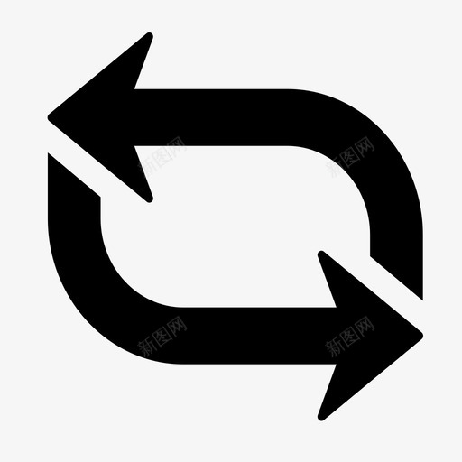 同步对齐协同工作图标svg_新图网 https://ixintu.com 加载 协同工作 同一时间 同步 对齐 循环 摇摆 旋转 相同波长 箭头