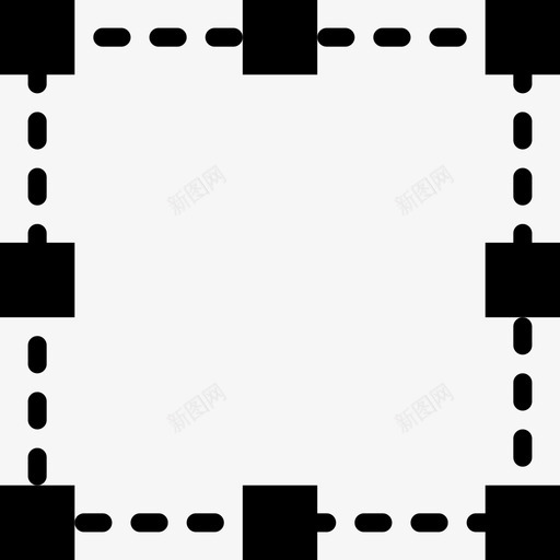 选择边界框技术存储图标svg_新图网 https://ixintu.com 存储 实验室 工具 技术 研究 管理 编辑 设计实体 选择边界框