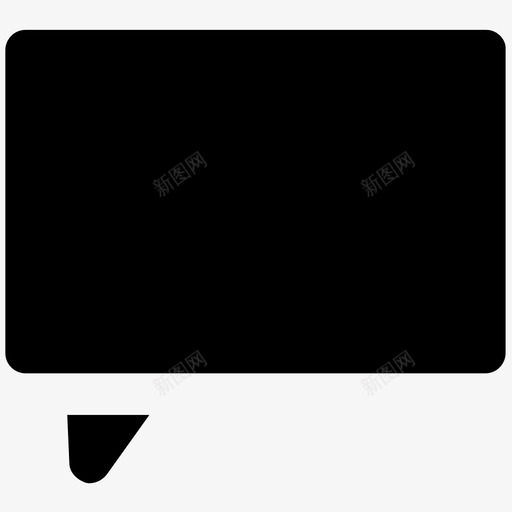 语音泡泡购物大胆的固体图标svg_新图网 https://ixintu.com 语音泡泡 购物大胆的固体图标
