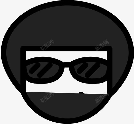 非洲佬图标svg_新图网 https://ixintu.com 非洲佬