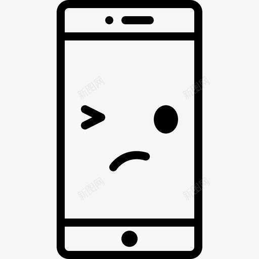 奇迹尖酸补充图标svg_新图网 https://ixintu.com 头像 奇迹 宽 尖酸 电子杂志 电话 笑脸手机 精致 脸 补充 表情