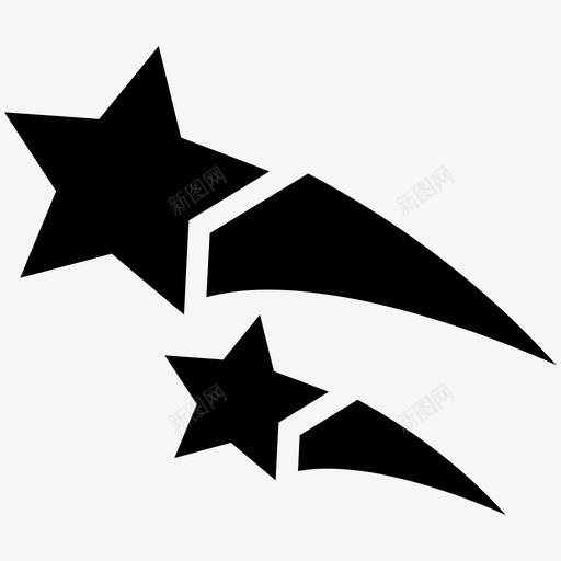 流星遮蔽物整体图标svg_新图网 https://ixintu.com 圣诞酷矢量图标 房子 抽象星 整体 流星 流星体 透镜 遮蔽物 预测