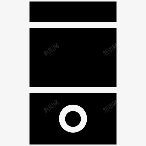 ipod电子产品实心图标svg_新图网 https://ixintu.com ipod 电子产品实心图标