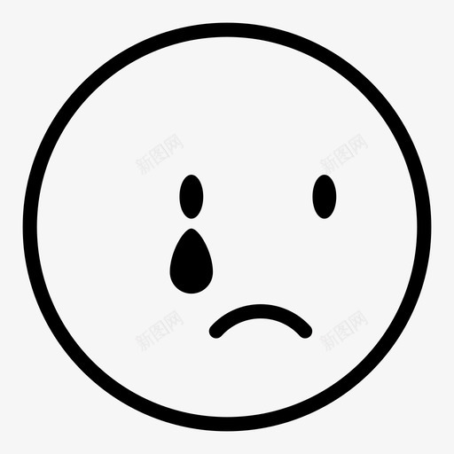悲伤整体镜头图标svg_新图网 https://ixintu.com 分析 悲伤 情绪 感觉 房子 整体 脸 表情 视觉 镜头